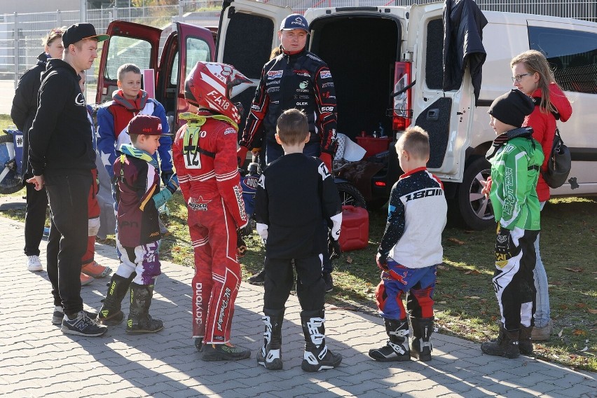 Pogoda dopisuje, dzięki czemu bydgoscy miniżużlowcy nawet w...