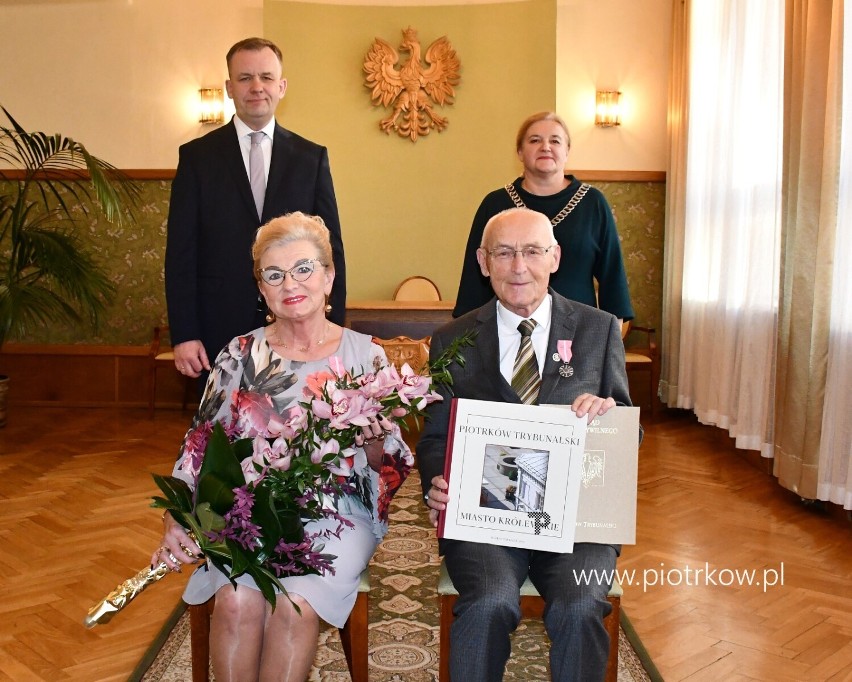 Złote gody w Urzędzie Stanu Cywilnego  w Piotrkowie...