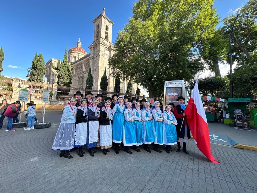 Relacja Zespołu Folklorystycznego "Szamotuły" z Festiwalu w Meksyku. Zaprezentowali polską kulturę na drugim końcu świata!
