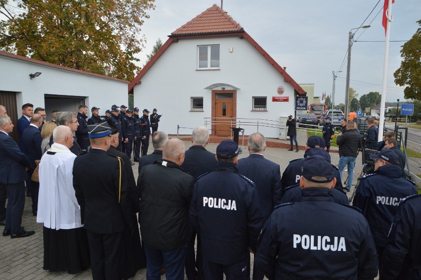 Oficjalne otwarcie Posterunku Policji w Lipnicy. Działa od miesiąca, a mieszkańcy już widzą pierwsze efekty