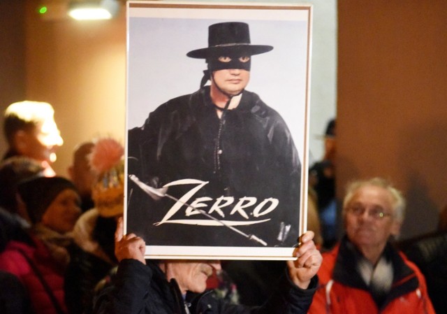 Zielonogórzanie protestowali przeciwko nowelizacji ustawy o sądownictwie