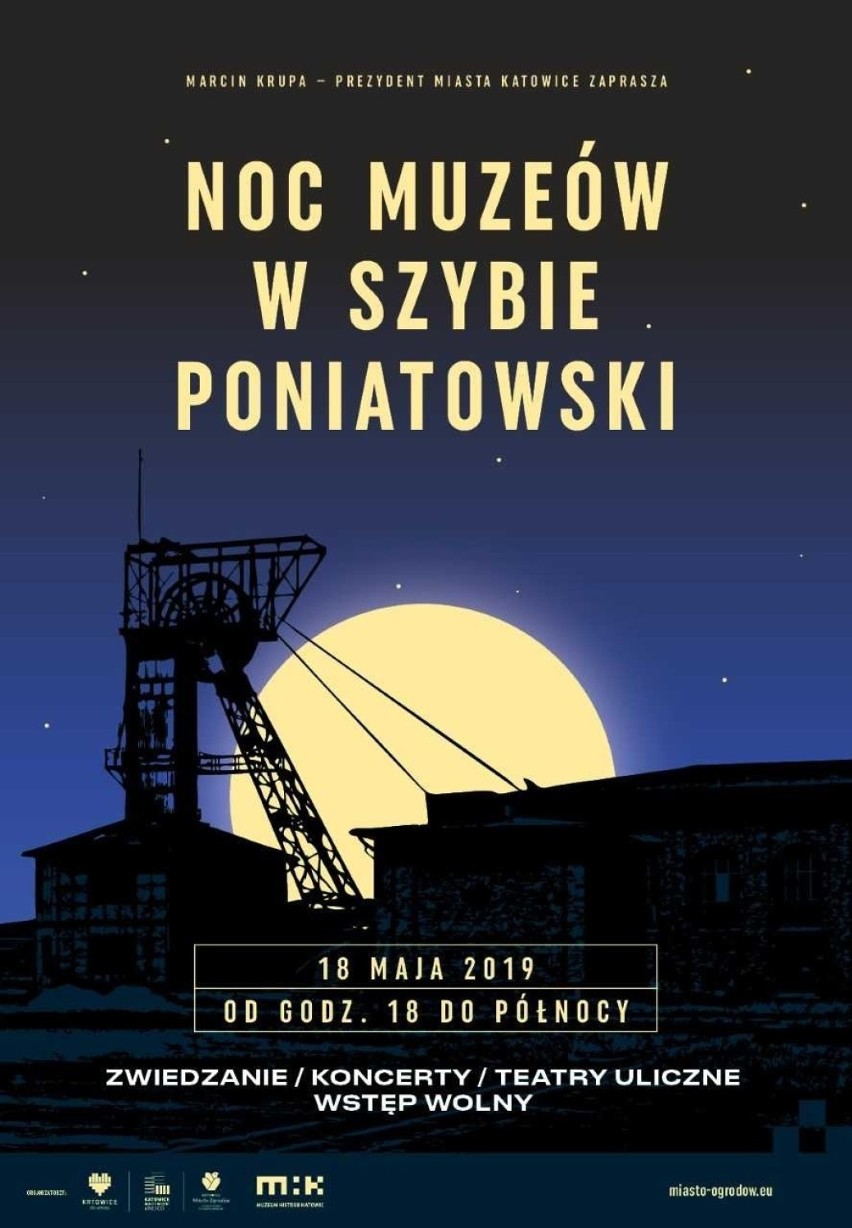 Noc Muzeów 2019 w Szybie Poniatowski.