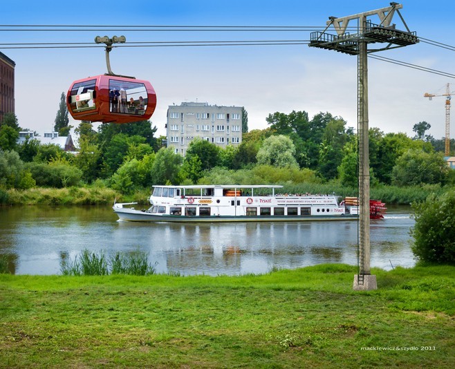 Wrocław: Kolejka linowa połączy dwa brzegi Odry