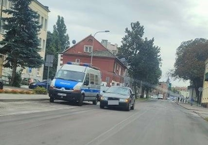 Wypadek na ulicy Ogniowej we Włocławku