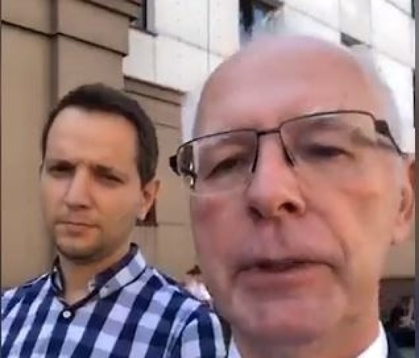 Dr Dawid Ciemięga i Jerzy Zięba