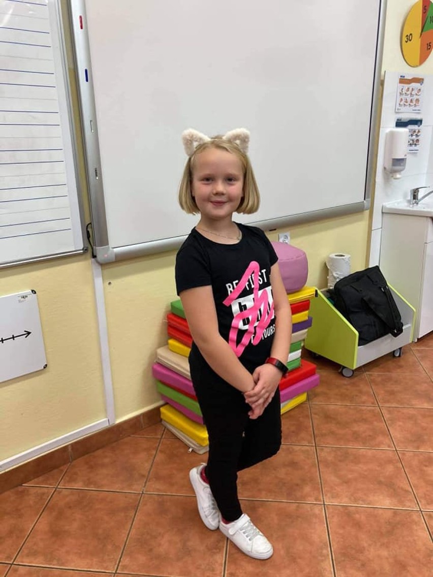 7-latka z Kołobrzegu już drugi raz oddała swoje włosy na peruki dla chorych dzieci