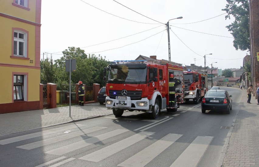W czwartek 31 sierpnia rano strażacy pognali, aby gasić...