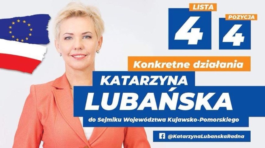 Katarzyna Lubańska została wybrana radną Województwa...