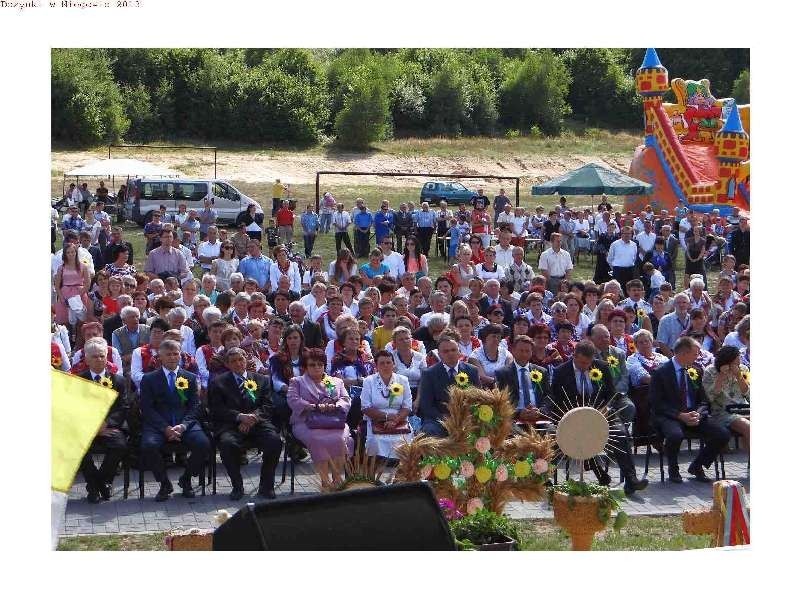 Dożynki Gminno-Parafialne Niegowa 2013