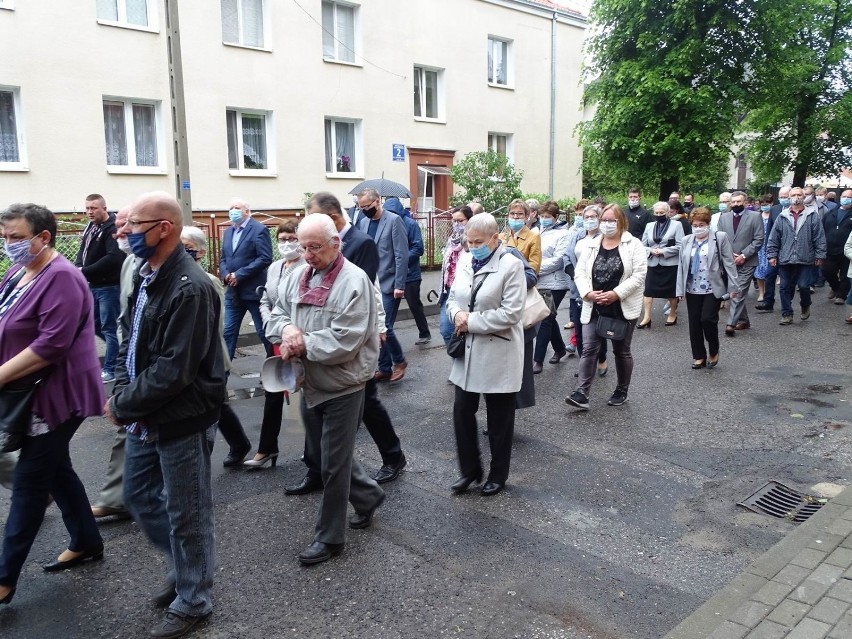 Procesja Bożego Ciała zorganizowana w Parafii pw. św....