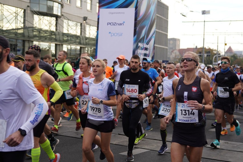 Ponad 3 tysiące osób wzięło udział w 21. Poznań Maraton....