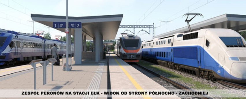 Rail Baltica. PKP Polskie Linie Kolejowe ogłosiły przetarg na modernizację stacji w Ełku