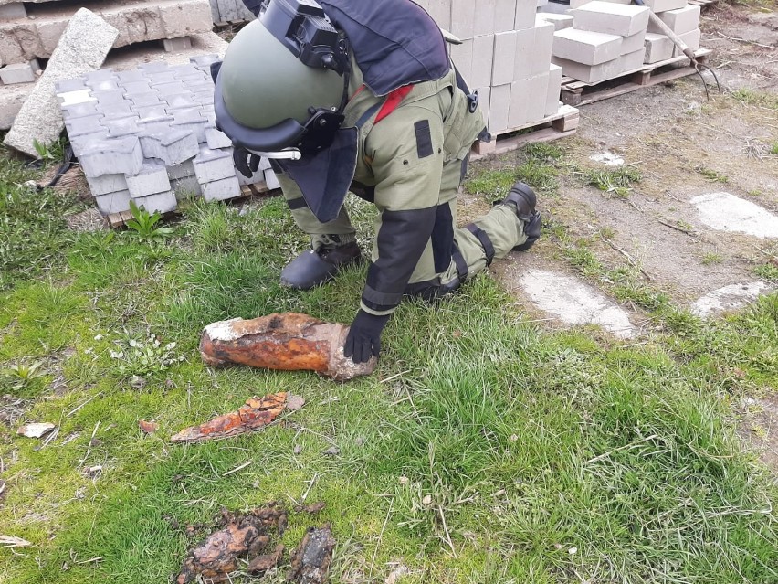 Niewybuch na terenie Gniezna. Interweniowali saperzy