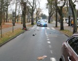 Wypadek w Ciechocinku. 86-letni mężczyzna trafił do szpitala