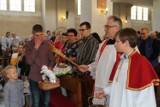 Tak wyglądało święcenie potraw w parafii pw. NMP Niepokalanie Poczętej i Parafii Św. Józefa w Wolsztynie w 2019r.