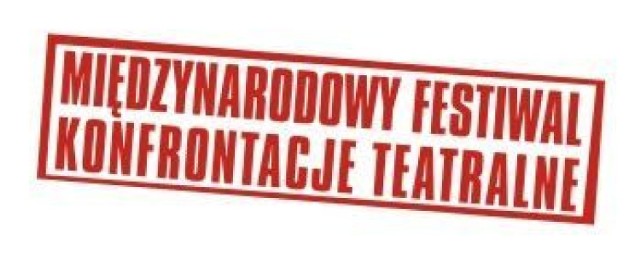 Logo 14. Międzynarodowego Festiwalu Konfrontacje Teatralne