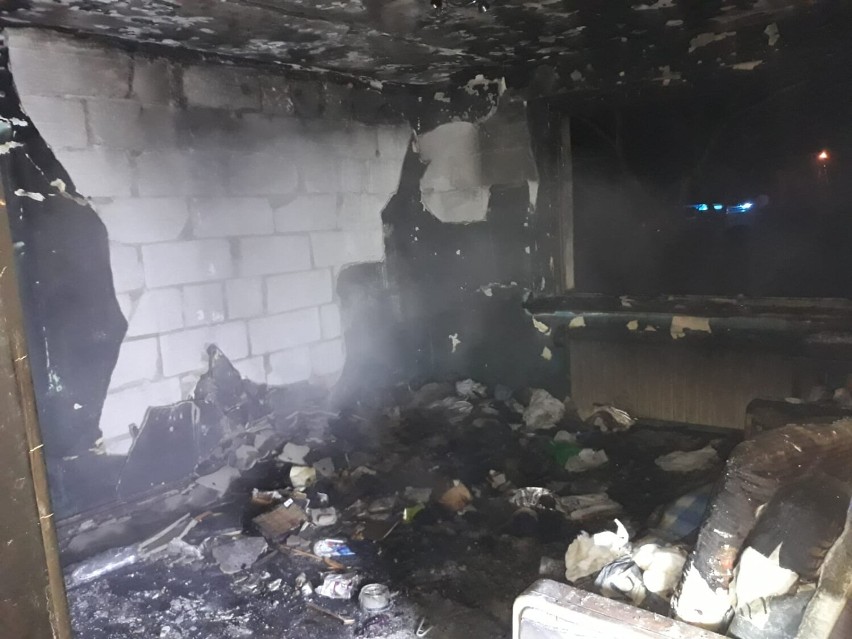 Tragiczny pożar w Borowie. Relacja strażaków z PSP