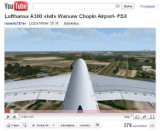 Airbus A380: lądowanie w Warszawie. Zobacz symulację wideo