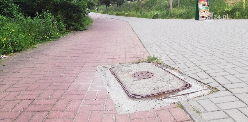 A czasami nagle pojawia się studzienka, na której można...