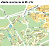 Kolejne utrudnienia w ruchu związane z budową linii tramwajowej na Chełmie