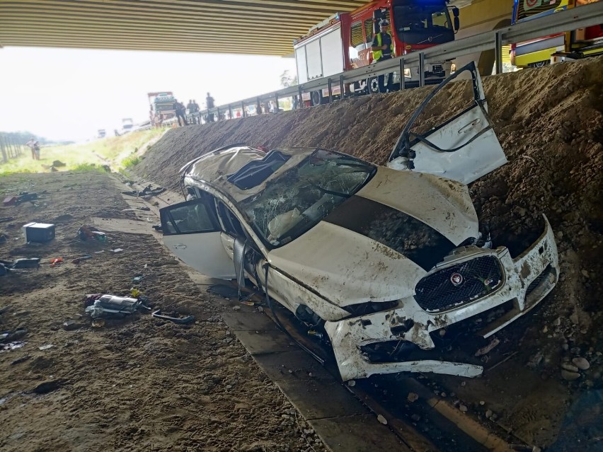 Do poważnego wypadku doszło na 484 km autostrady A4