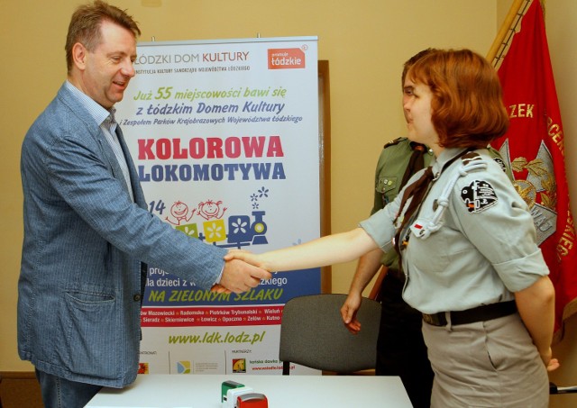 ZHP i Oratorium w Piotrkowie stały się partnerami ŁDK w ramach projektu "Kolorowa Lokomotywa"