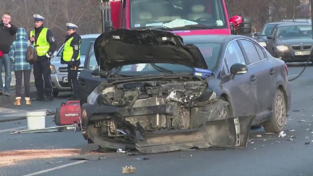 Wypadek na Wisłostradzie. Są ogromne utrudnienia