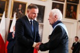 Kraków. Prezydent RP Andrzej Duda wręczył Order Orła Białego Adamowi Macedońskiemu