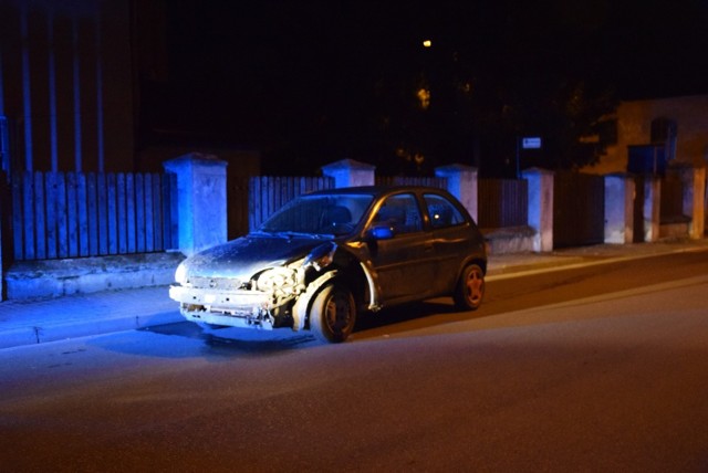 28 września na Alei Leśnej w Brodnicy pijany kierowca doprowadził do wypadku