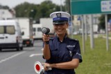 Policja Płock. Kontrola prędkości wyeliminowała pirata drogowego. Przekroczył prędkość aż o 67 km/h!