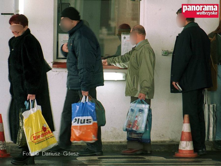 Wyprawy do Czech na zakupy w 2001 roku. Przejście graniczne w Golińsku [ZDJĘCIA Z ARCHIWUM]