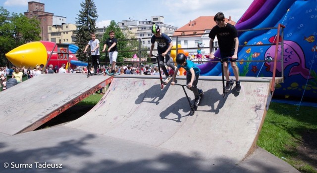 Na skateparku podczas Stargardzkiego Dnia Dziecka 2019