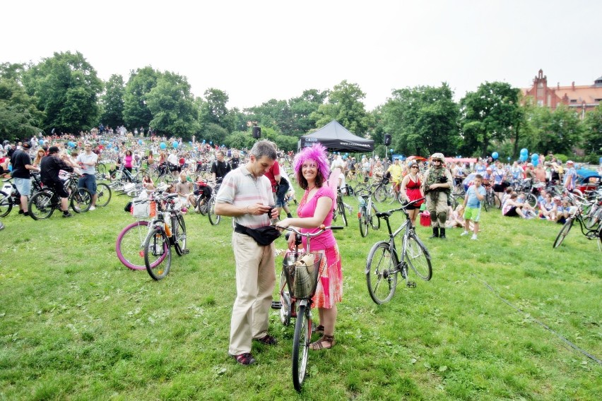 Piknik rowerowy jest częścią Warszawskiego święta...