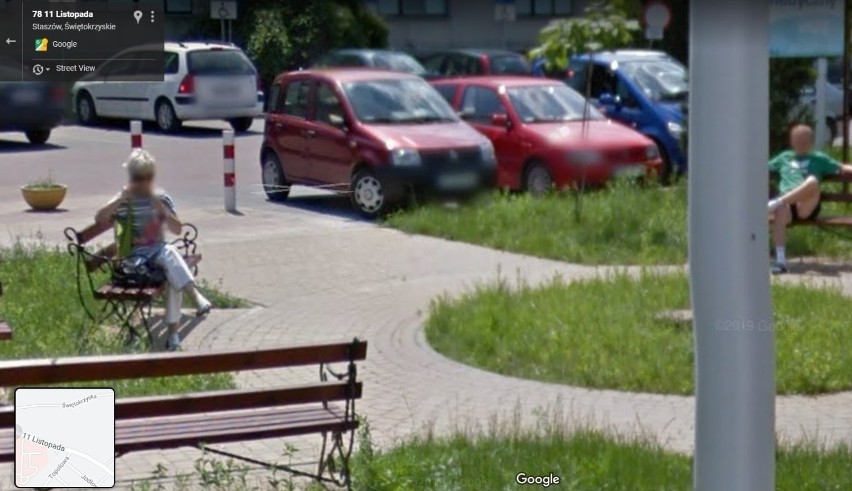 Mamy Cię! Upolowani przez pojazd z logo Google na ulicach Staszowa. Może to ty jesteś na którymś zdjęciu? - część druga (FOTO)