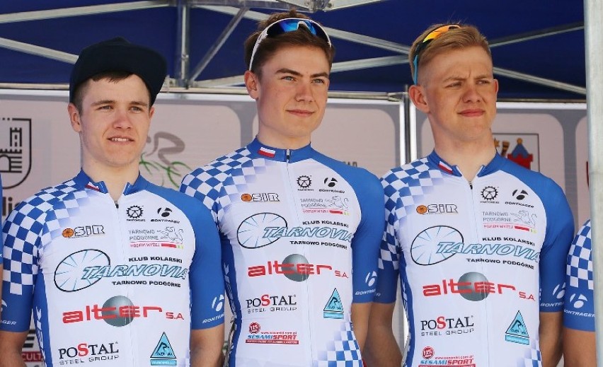 Łotysz Maris Bogdanovics wygrał pierwszy etap Szlakiem Bursztynowym Hellena Tour. Liderem został... Szymon Krawczyk 