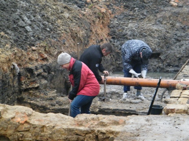 Ekipa prowadziła wykopaliska na działce, gdzie wyburzono stary dom. Badania trwały dwa tygodnie