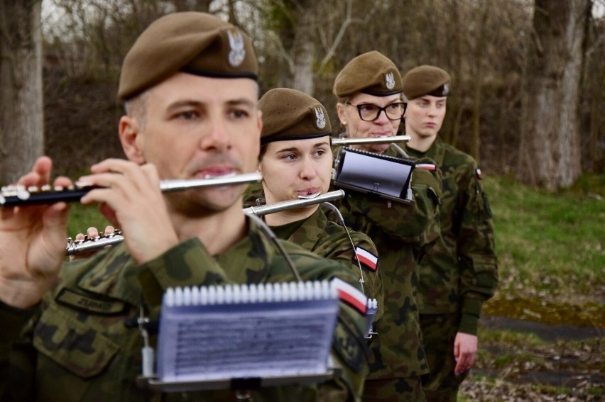 Orkiestra Reprezentacyjna Wojsk Obrony Terytorialnej w przededniu ważnych uroczystości. Muzycy wystąpią w Radomiu