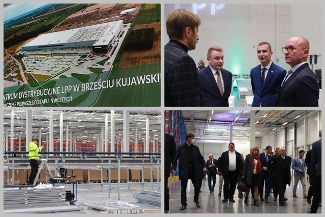 Firma LPP kończy etap budowy centrum dystrybucyjnego w Machnaczu, gmina Brześć Kujawski.
