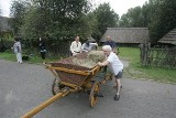 W chorzowskim skansenie kręcili zdjęcia do filmu o scenografce Barbarze Ptak [ZDJĘCIA]