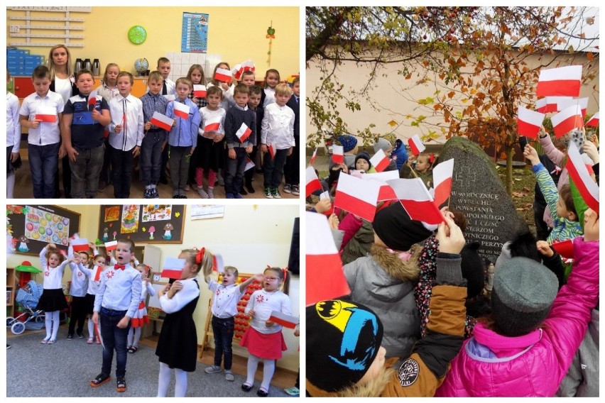 Szkoła Podstawowa Perzyny. 100. rocznica odzyskania niepodległości przez Polskę - Rekord dla Niepodległej