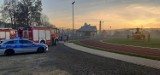 74-letni pieszy wszedł pod koła auta w Pruchniku. Śmigłowiec LPR zabrał rannego pieszego do szpitala [ZDJĘCIA]