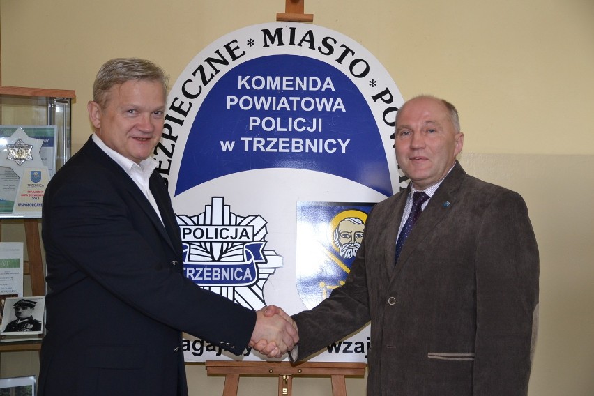 Współpraca pomiędzy Gminą Trzebnica a Komendą Policji w...
