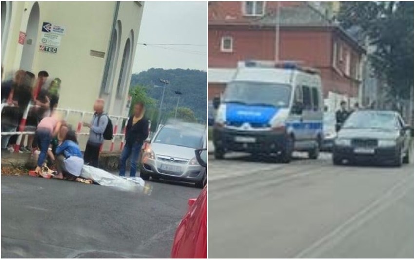 Wypadek na ulicy Ogniowej we Włocławku