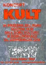 Koncert zespołu KULT w Bobrownikach