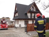 Pożar w Zakopane: paliły się sadze w kominie