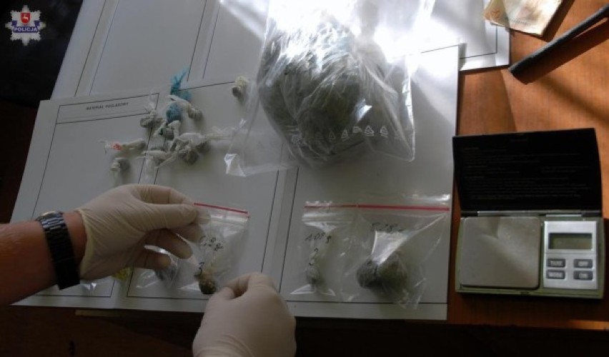 Narkotyki w Kraśniku: 31-latek wpadł z marihuaną...