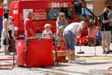 Piknik strażacki na opolskim rynku. Mnóstwo atrakcji! (zdjęcia)