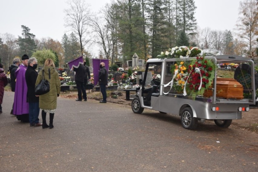 Ostatnie pożegnanie Rolanda Godderis na lęborskim cmentarzu