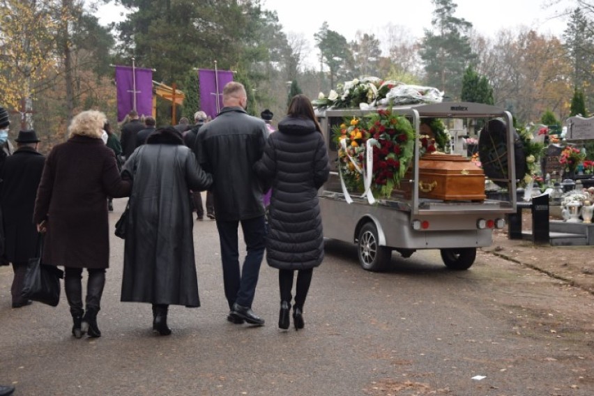 Ostatnie pożegnanie Rolanda Godderis na lęborskim cmentarzu