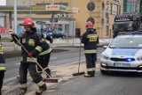 Sieradz. Awaria ciągnika siodłowego na rondzie(ZDJĘCIA)